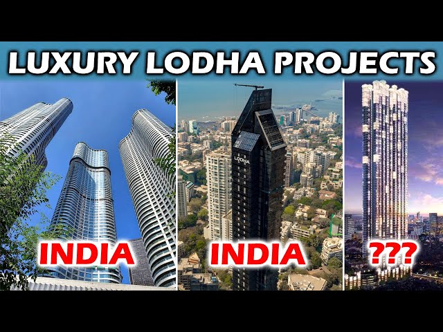 Tallest Building in India 2024 | Lodha World Towers Mumbai | Lodha Altamount | Lodha Park | Mumbai |