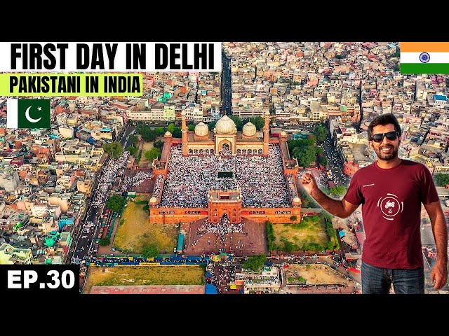 Amazing First Day in Delhi 🇮🇳 EP.30 | Pakistani Visiting India