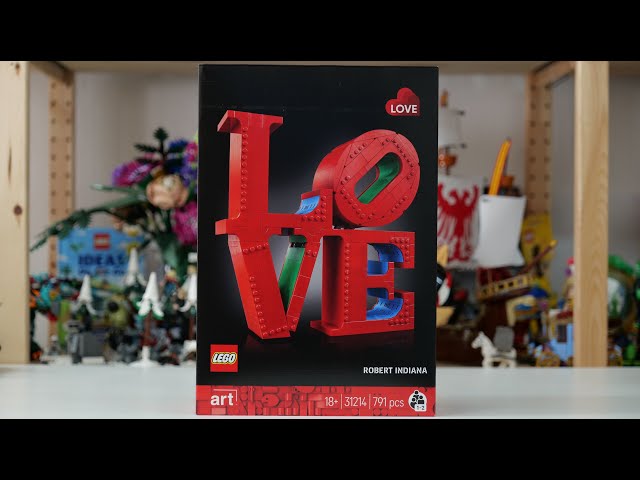 LEGO ART 31214 LOVE - LEGO Speed Build Review