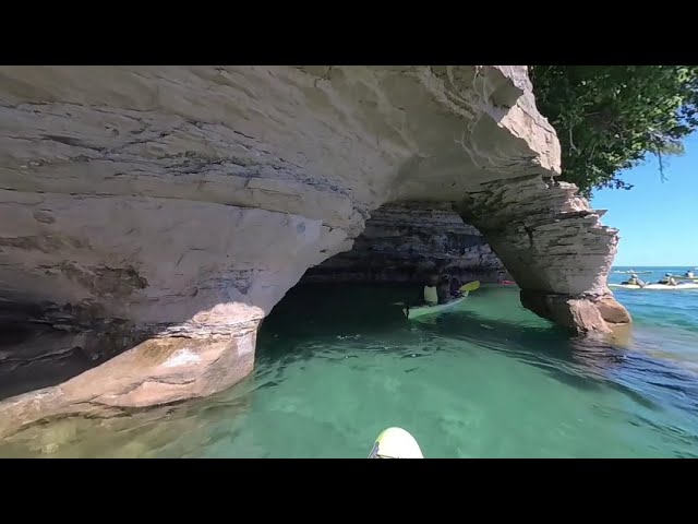 Pictured Rocks - Northern Michigan Kayak Tour - VR180 3D