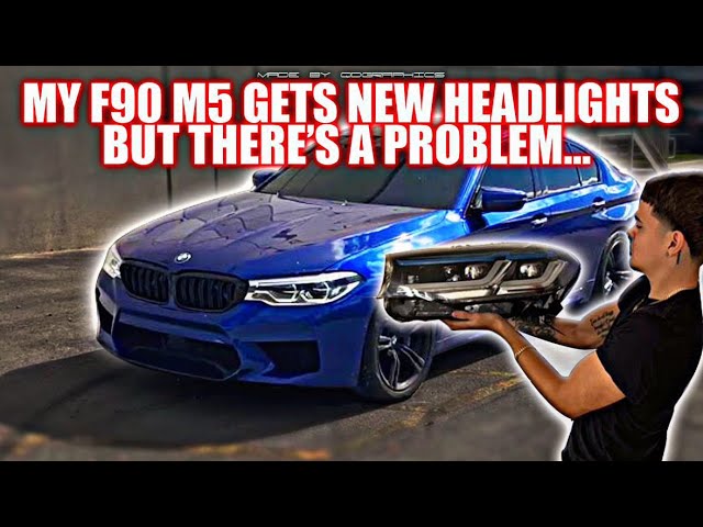 F90 M5 GETS NEW HEADLIGHTS BUT THERE A PROBLEM…