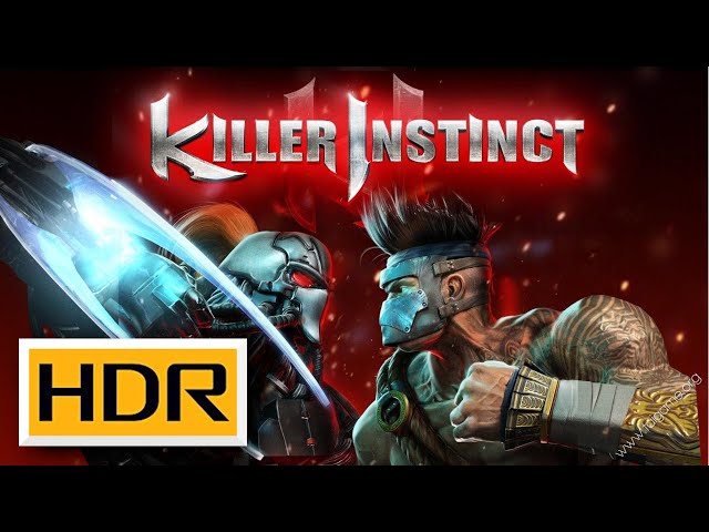 Killer instinct- Auto HDR- Live gamer 4K