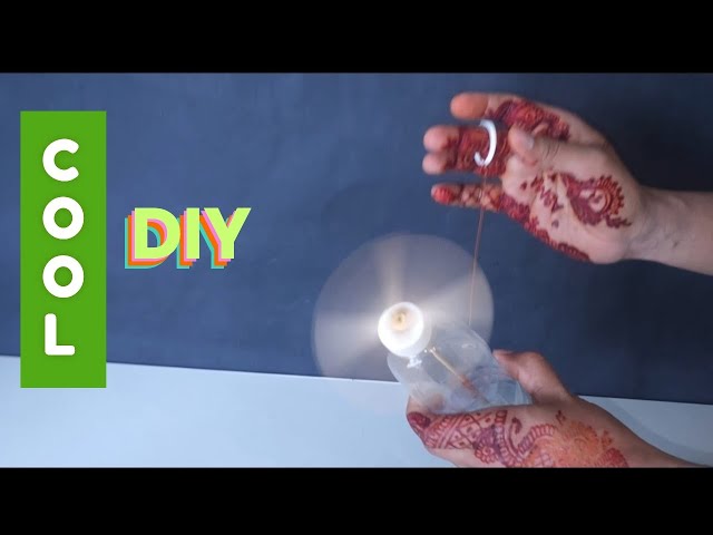 How to make a simple  fan from a plastic bottle | simple hand fan