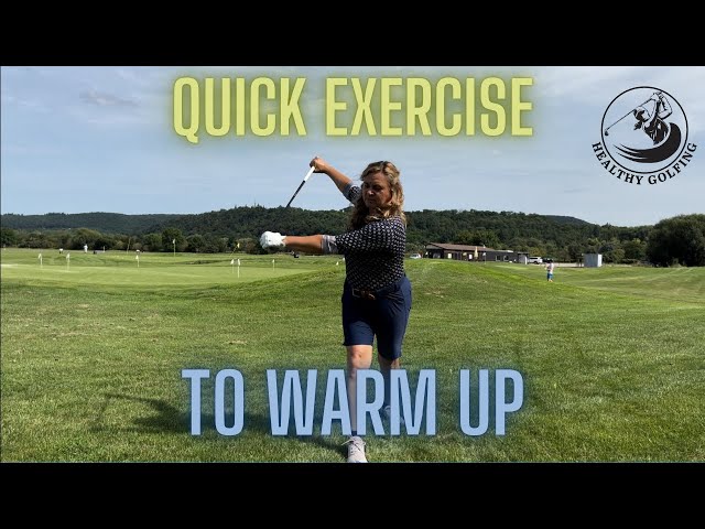 Quick Warm-Up Exercises for Golf #golf #improveyourgolf #golfskill