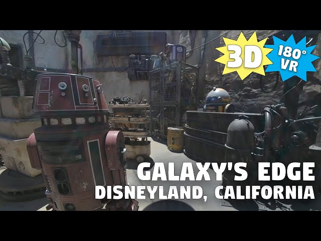 [3D VR] Disneyland - Star Wars Galaxy's Edge - Explore