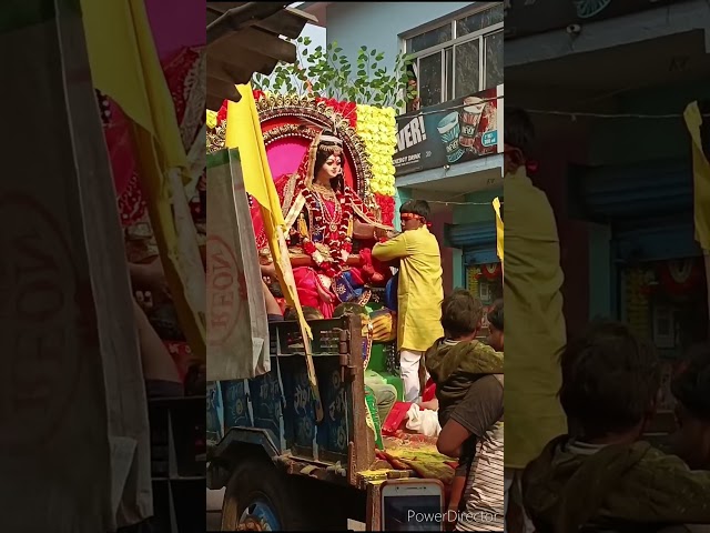 Visarjan Saraswati Maiya ki bidai kaise kari🌸🌷🙏🙏🤣🤣