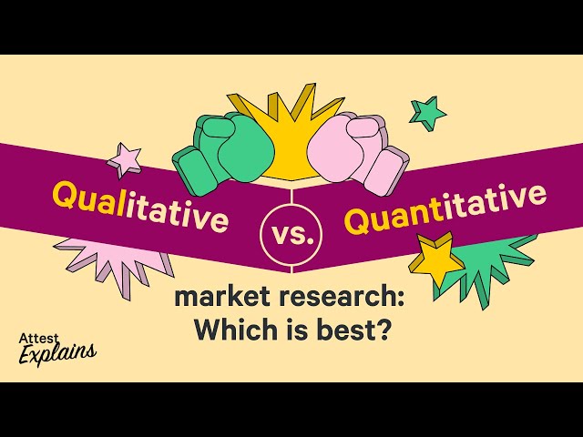 Qualitative vs. Quantitative market research: Which is best?