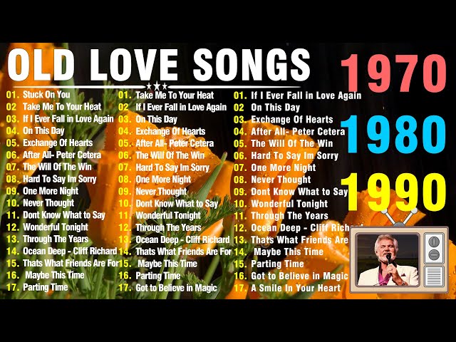 Mariah Carey, Richard Marx, MLTR, Westlife🌼Top 100 Classic Love Songs 70's 80's 90's🌼Love Songs Ever