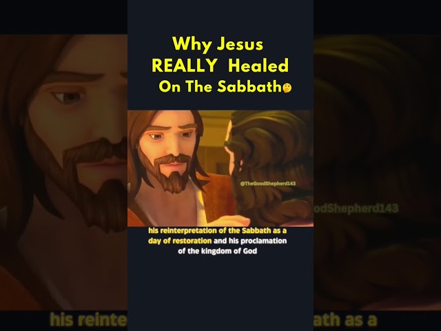 Why Jesus really healed on the sabhath #jesus #godmessage #history #godmessege