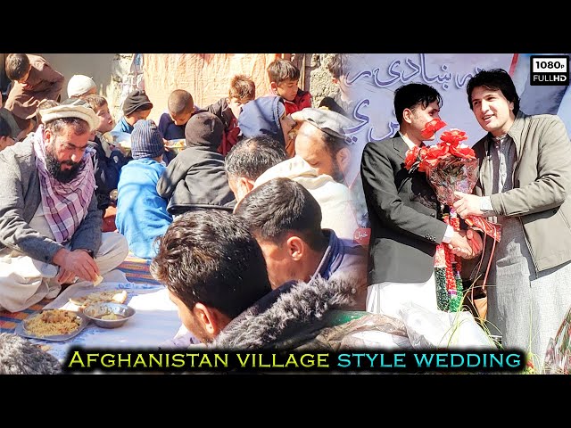 Afghanistan Village Style wedding