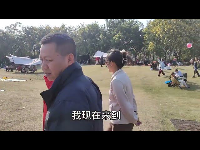 大年初一，竟然有这么多人来这里露营，跟随镜头去看看#户外露营