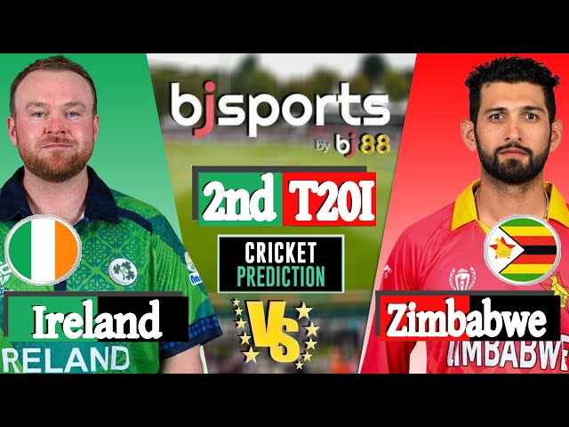 Zimbabwe vs Ireland Live | IRE vs ZIM 2nd T20I Match Prediction | Live cricket match today |