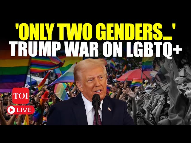 LIVE: Trump Declares WAR In Maiden Presidential Speech; 'Only Two Genders...' | LGBTQ+ | Watch