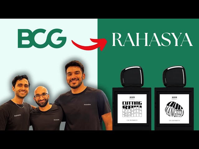 Why I Quit My Job at BCG to Build an Indian Perfume Brand | Sai Pogaru, Rahasya Fragrances