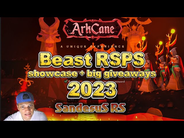 mejor RSPS de el 2023 "Arkcane RSPS" showcase ( SandésuSRS )