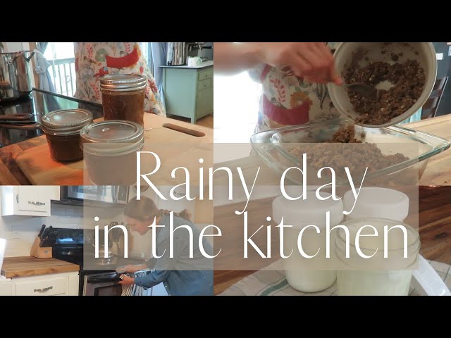 Rainy day of homemaking | Baking, diy and a relaxing day in the kitchen