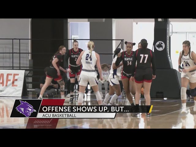 ACU women find their offense, but the defense takes a break