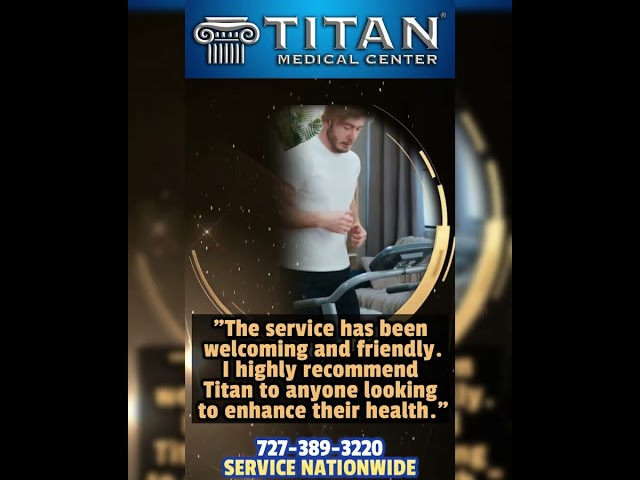 Start feeling BETTER with #TitanMedical! Check out some of our Patient Testimonials!