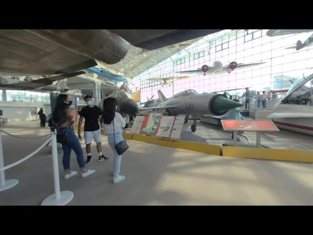 VR180 3D - Museum of Flight Exhibit Hall - Seattle, Washington USA 4K