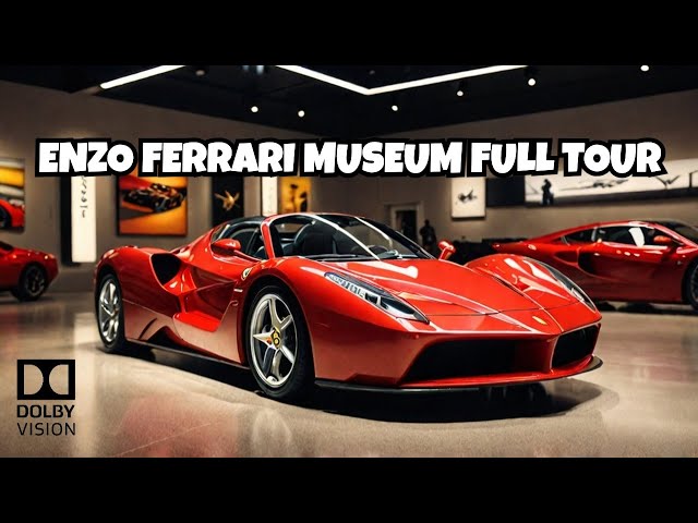 Inside the Enzo Ferrari Museum: A 4K HDR Experience in Motor Valley.