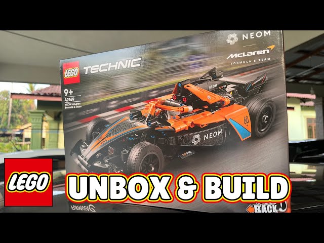 Building LEGO Technic Mclaren Formula E