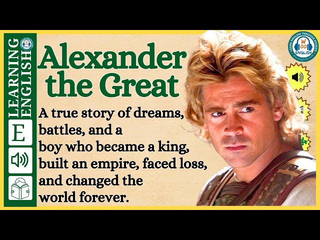 Alexander  | Learn English Through Story | Graded Reader |English Listening Practice | WooEnglish