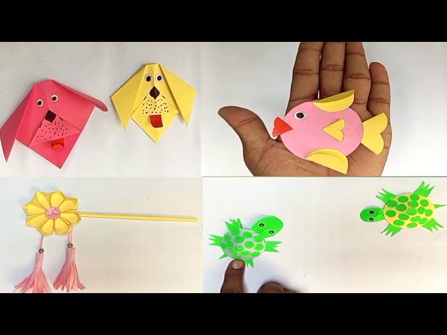 Origami 4 paper easy craft simple papar DIY crafts #diy #craft #paper