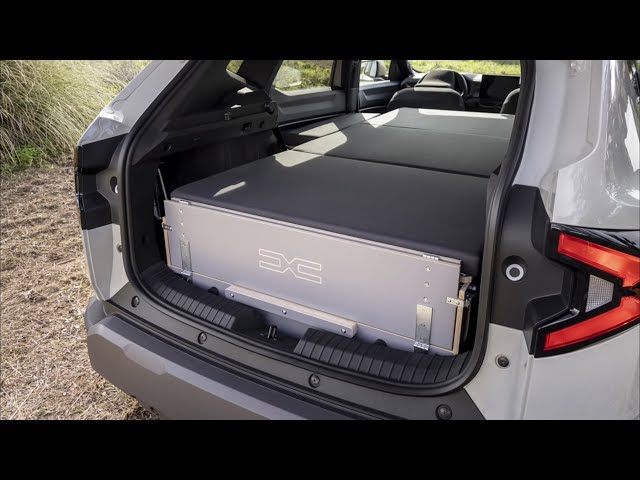 2024 DACIA DUSTER CAMPER SLEEP PACK