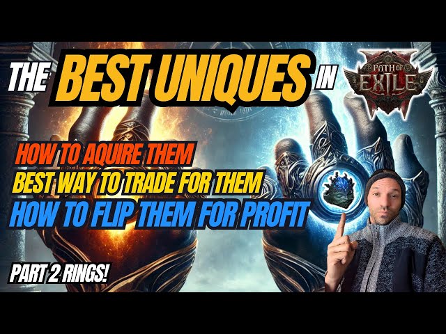 The BEST Uniques in Path of Exile 2! | How to Farm, Trade & Flip for Profit | Part 2 Rings