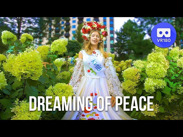 VR180 3D. Dreaming of Peace: Young Ukrainian beauties share their desires