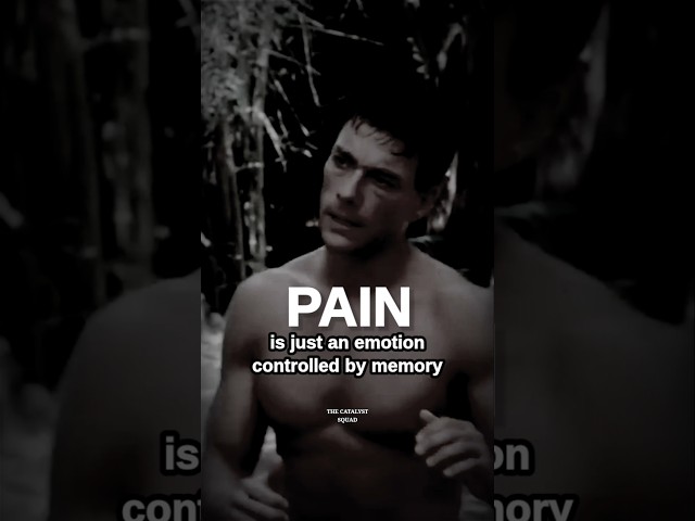 PAIN is just an emotion controlled by memory. #shorts #motivation #quotes #discipline #mindset