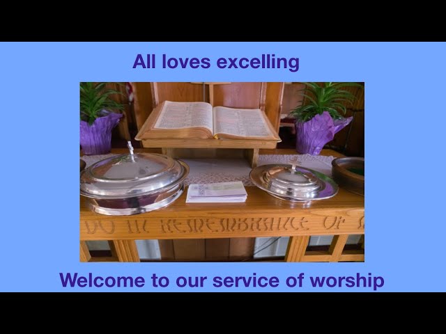 Sunday worship 28 July 2024