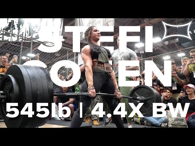 Stefi Cohen | The Limit Does Not Exist | 545lb Deadlift PR