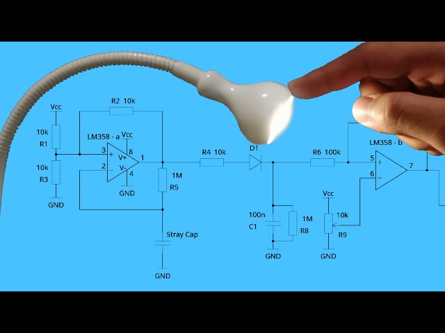 Building a Touch Sensor Without Microcontroller