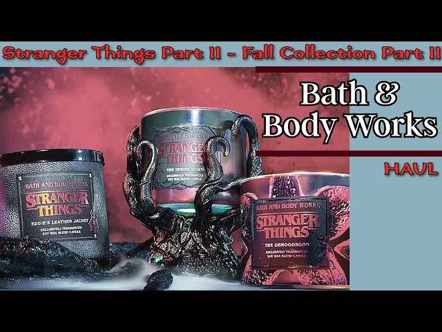 BBW haul 💙 featuring Stranger Things 💙 and Fall 2!!! 💙 candle first impressions