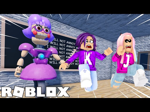 Escape Miss Ani-Tron's Detention Obby! | Roblox