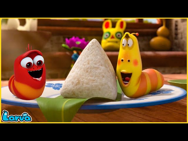 LARVA COMEDY 2025 | Rice Cake | Funny Larva's World LARVA CARTOON TOP 20 EPISODE