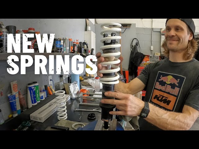 New springs for my CRF300L Rally Raid suspension |S6-E123|