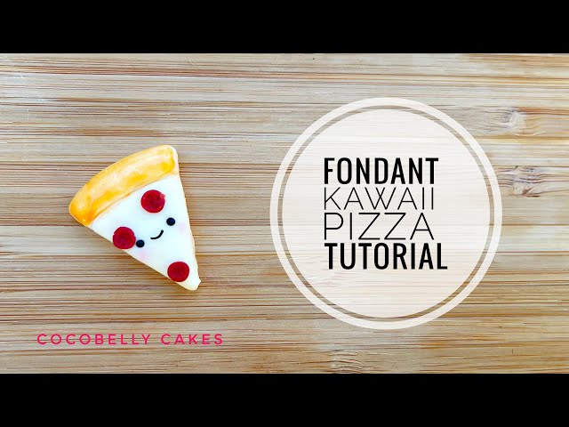 Fondant Pizza Tutorial | Kawaii Food