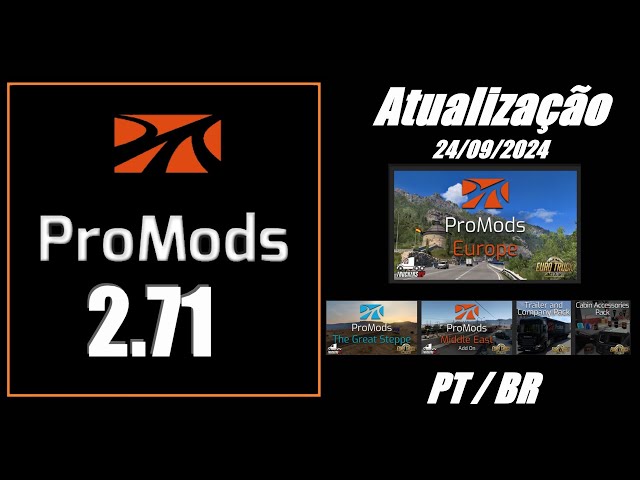 Parte2 I ProMods 2.71 Para ETS2 1.51 Liberado I Tutorial Atualizado