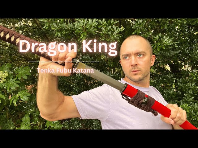 Dragon King | Tenka Fubu Katana Reveal and Cut test | Kult of Athena