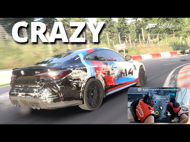 BMW M4 vs. Tough AI at Nordschleife – One Lap Challenge in Forza Motorsport