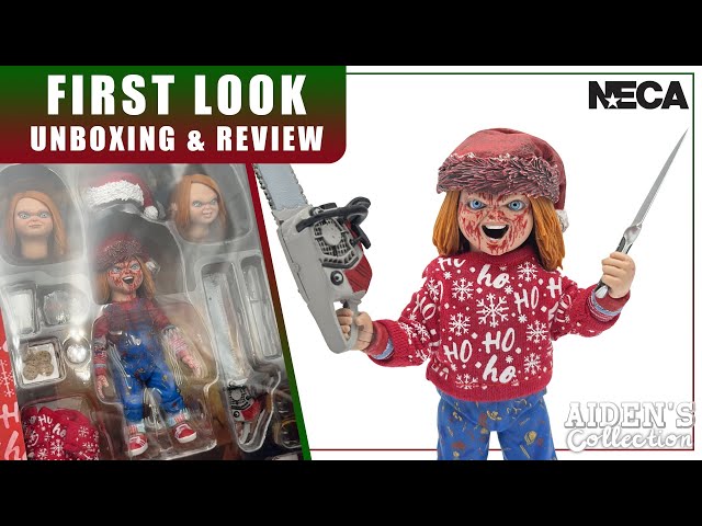 NECA Chucky (Christmas-Edition) Unboxing & Review