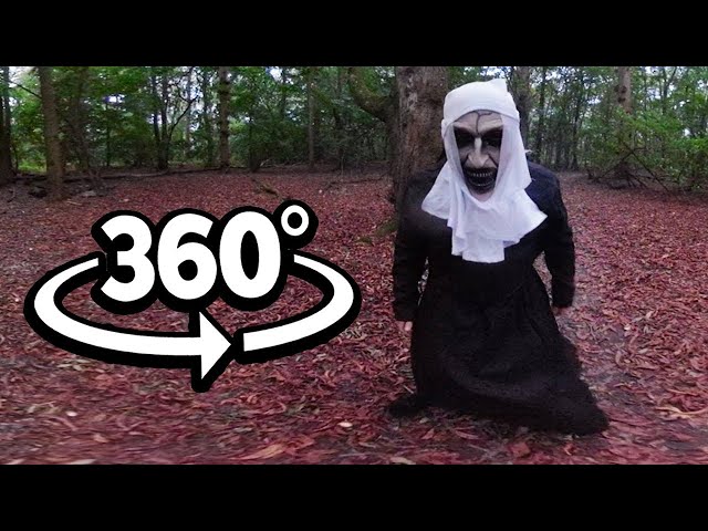 360° VR: YOU are HUNTED in FOREST! - [ HORROR ]