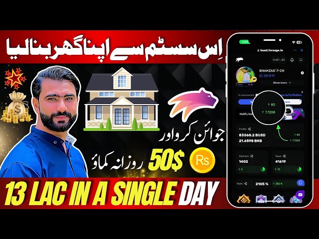 Forsage Busd Complete Plan| Lifetime Earning Platform in Pakistan 🇵🇰|Forsage