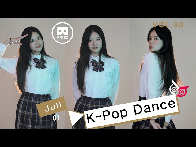 【4K 3D VR180】Vol. 30 Model Juli High School Girl K-pop Dance Blackpink 'Don't Know What to Do'