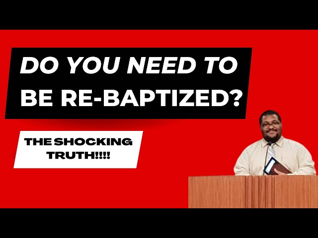 Baptism Secrets Finally Revealed for Reformed Christians