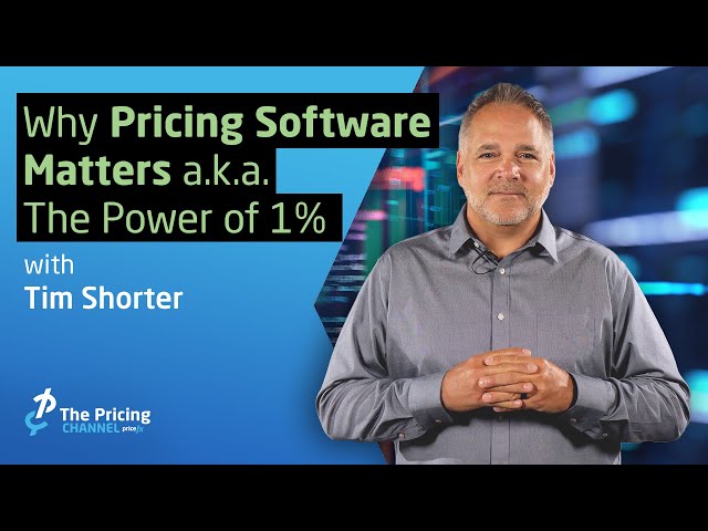 Why Pricing Software Matters to Your Business a.k.a The Power of 1%