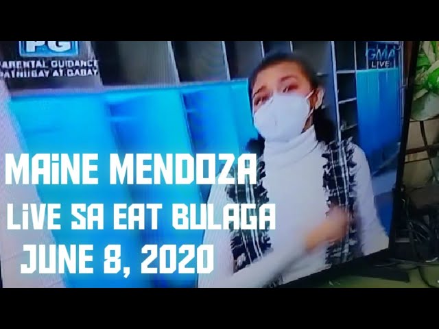 Maine Mendoza live na Sila sa Eat Bulaga June 8, 2020