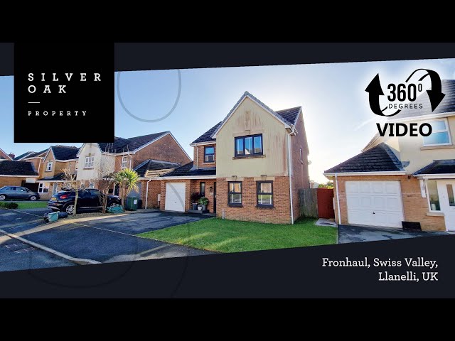 Fronhaul, Swiss Valley, Llanelli, UK, 360 Video, Virtual Tour Slideshow, Please pause to look around